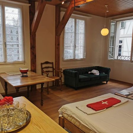 Simple Studio 36M2 In The Center Of Burgdorf Private Parking Small Bathroom מראה חיצוני תמונה