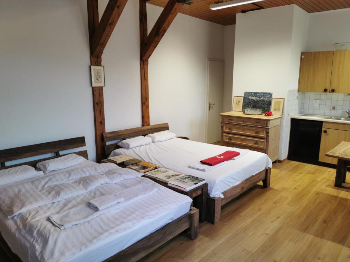 Simple Studio 36M2 In The Center Of Burgdorf Private Parking Small Bathroom מראה חיצוני תמונה