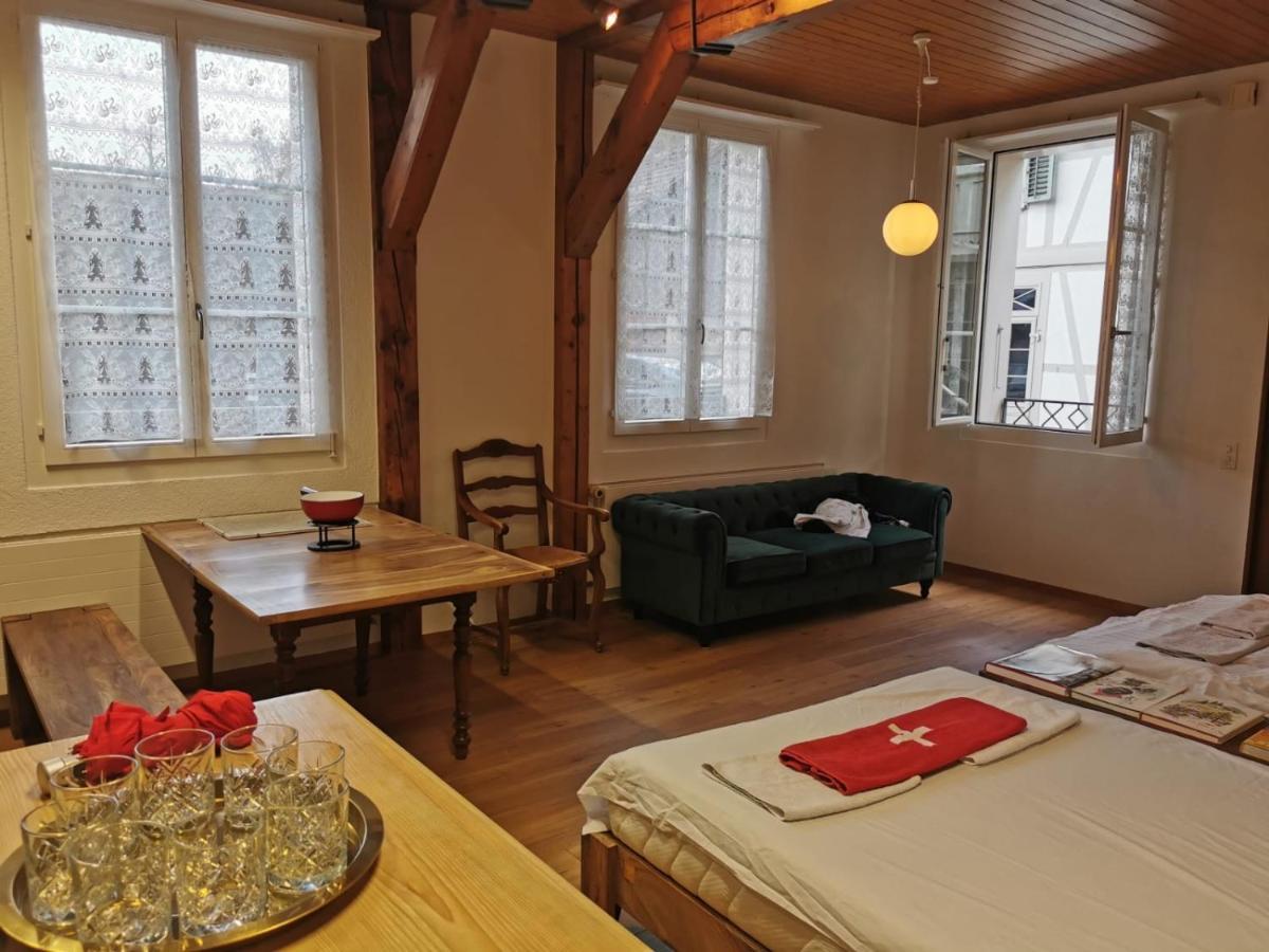 Simple Studio 36M2 In The Center Of Burgdorf Private Parking Small Bathroom מראה חיצוני תמונה